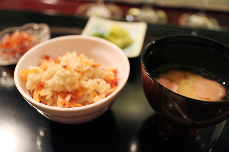 櫻花蝦土鍋飯